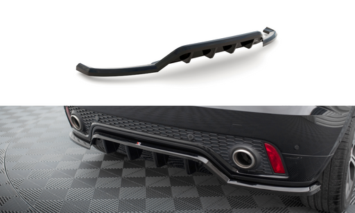 Maxton Design Rear Splitter (with vertical bars) Jaguar E-Pace R-Dynamic Mk1