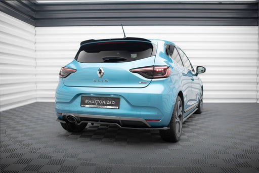 Maxton Design Rear Splitter (with vertical bars) Renault Clio R.S. Line Mk5