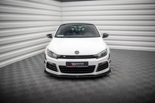 Maxton Design Street Pro Front Splitter + Flaps Volkswagen Scirocco R Mk3