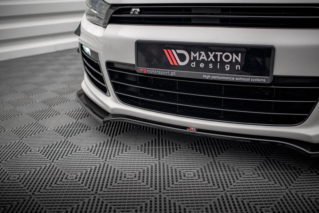 Maxton Design Front Splitter V.4 Volkswagen Scirocco R Mk3