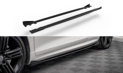 Maxton Design Street Pro Side Skirts Diffusers + Flaps Volkswagen Scirocco R Mk3