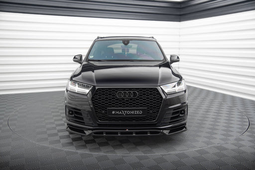 Maxton Design Front Splitter V.2 Audi SQ7 / Q7 S-Line Mk2