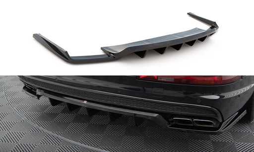 Maxton Design Rear Splitter (with vertical bars) Audi SQ7 Mk2