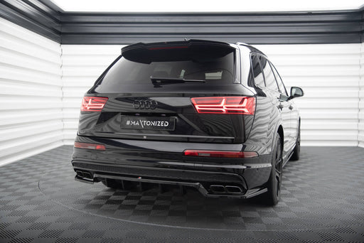 Maxton Design Rear Splitter (with vertical bars) Audi SQ7 Mk2