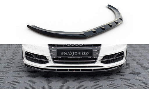 Maxton Design Front Splitter V.1 Audi S3 / A3 S-Line Sportback / Hatchback 8V