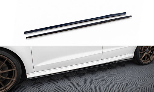 Maxton Design Side Skirts Diffusers Audi S3 / A3 S-Line Sportback 8V