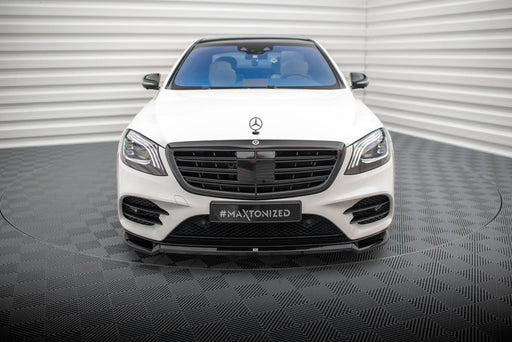 Maxton Design Front Splitter V.1 Mercedes-Benz S AMG-Line W222 Facelift