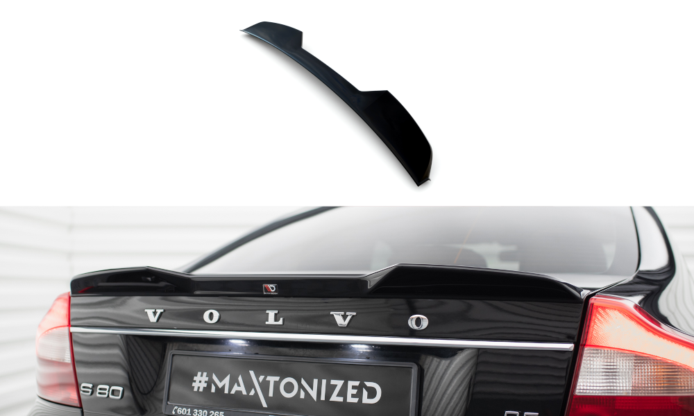 Maxton Design Spoiler Cap 3D Volvo S80 Mk2