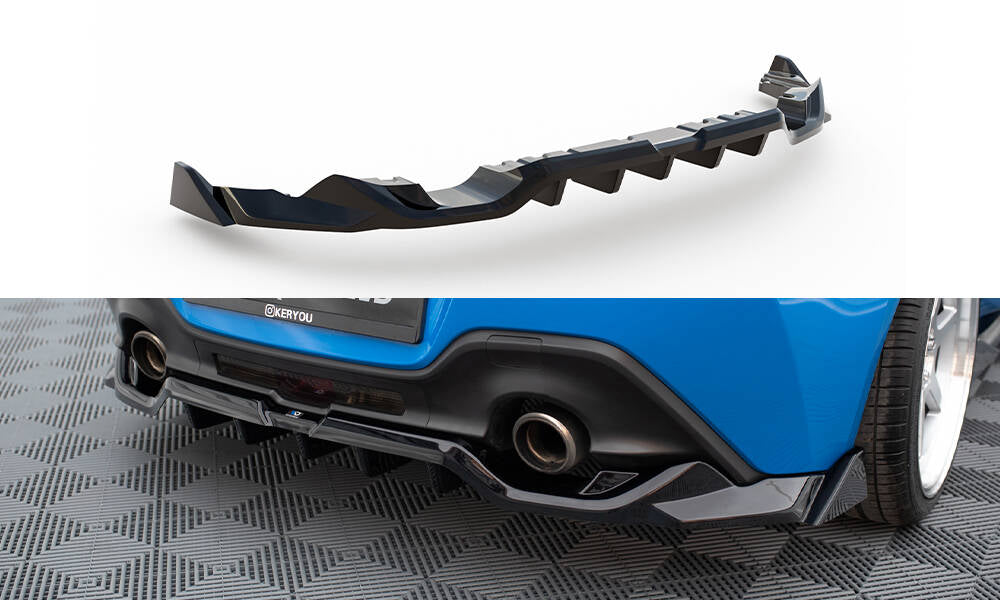 Maxton Design Rear Splitter (with vertical bars) V.3 Toyota GR86 Mk1