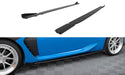 Maxton Design Street Pro Side Skirts Diffusers V.1 + Flaps Toyota GR86 Mk1