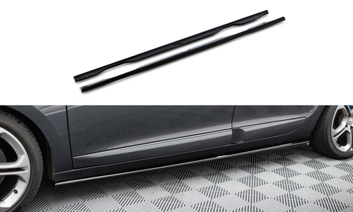 Maxton Design Side Skirts Diffusers Renault Megane GT MK3 Facelift