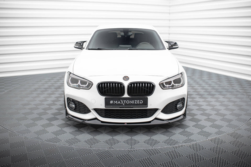 Maxton Design Front Splitter V.4 CSL Look BMW 1 M-Pack / M140i F20 Facelift