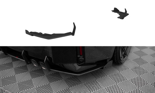 Maxton Design Street Pro Rear Side Splitters V.1 + Flaps BMW M2 G87