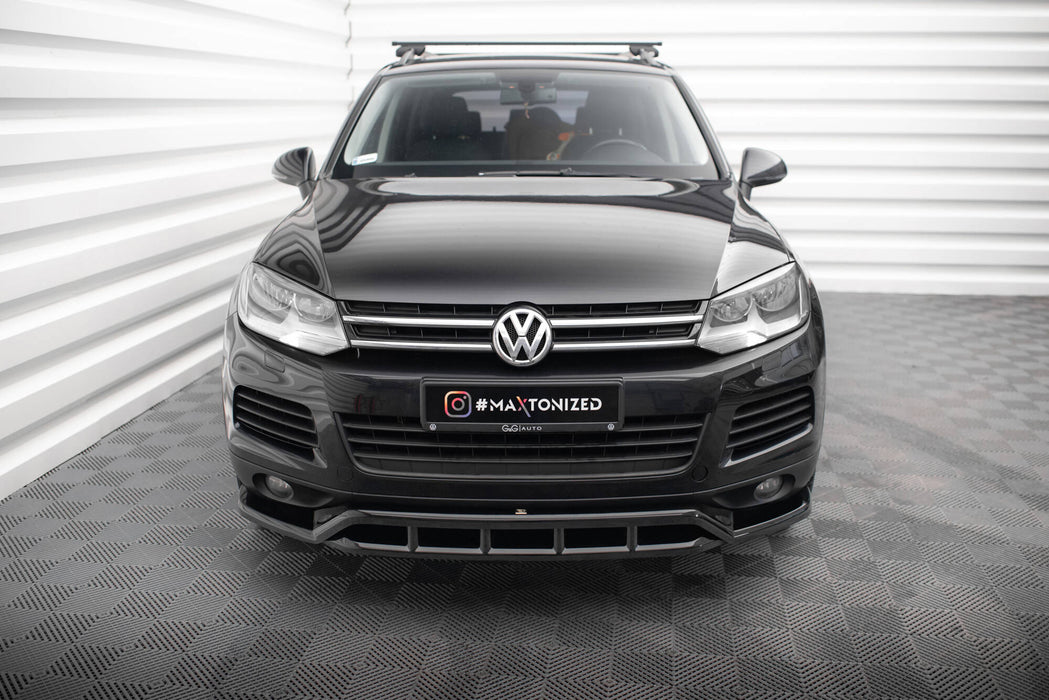 Maxton Design Front Splitter Volkswagen Touareg Mk2