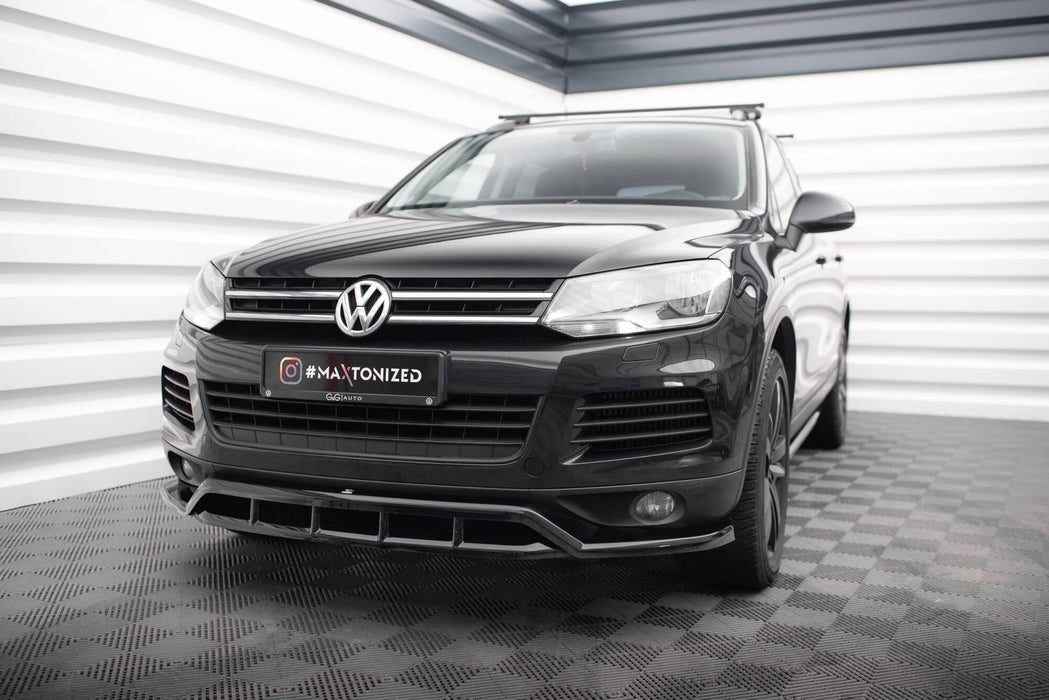 Maxton Design Front Splitter Volkswagen Touareg Mk2