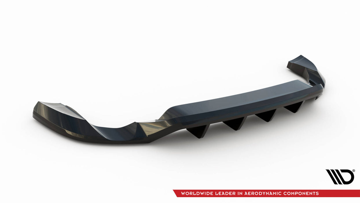 Maxton Design Rear Splitter (with vertical bars) Volkswagen Touareg Mk2