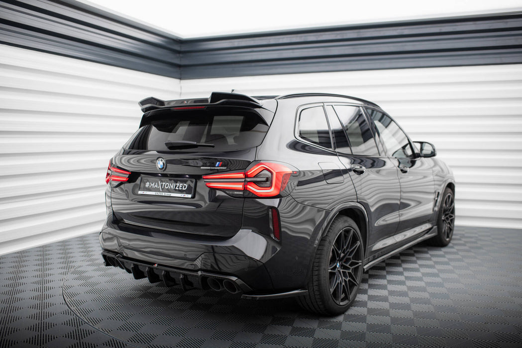 Maxton Design Spoiler Cap 3D BMW X3 M F97 Facelift