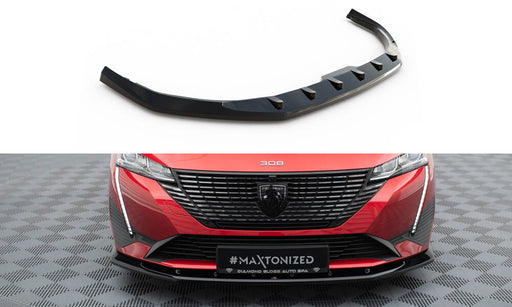 Maxton Design Front Splitter V.1 Peugeot 308 Mk3