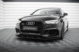 Maxton Design Street Pro Front Splitter Audi RS3 Sedan 8V Facelift