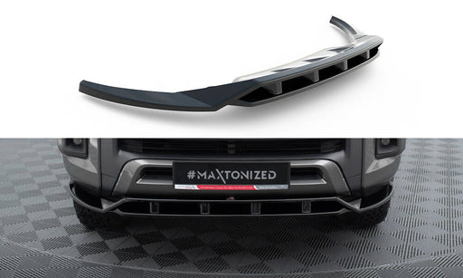 Maxton Design Front Splitter Toyota Hilux Invincible Mk8 Facelift