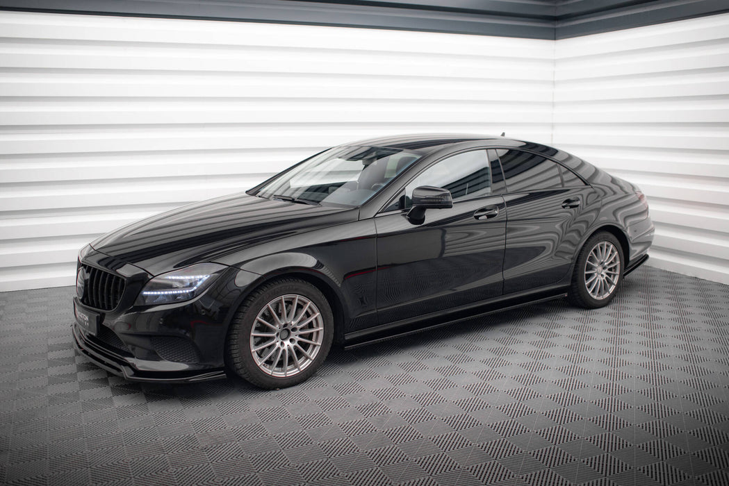 Maxton Design Side Skirts Diffusers V.2 Mercedes-Benz CLS C218