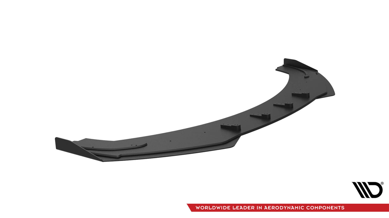 Maxton Design Street Pro Front Splitter + Flaps Audi A7 RS7 Look C7