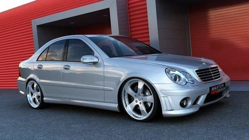 Maxton Design SIDE SKIRTS MERCEDES C W203 < AMG 204 LOOK>