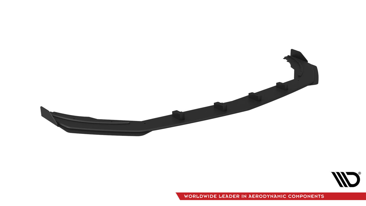 Maxton Design Street Pro Front Splitter + Flaps Mercedes-AMG A35 W177 Facelift