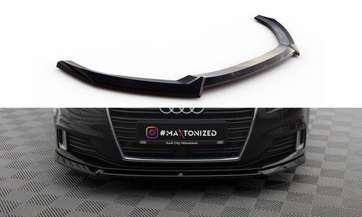 Maxton Design Front Splitter V.2 Audi A3 Sportback 8V Facelift