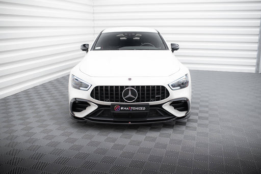 Maxton Design Front Splitter V.1 Mercedes-AMG GT 43 4 Door Coupe V8 Styling Package