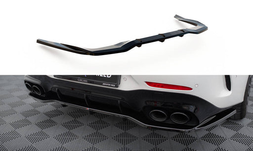 Maxton Design Rear Splitter (with vertical bars) Mercedes-AMG GT 43 4 Door Coupe V8 Styling Package