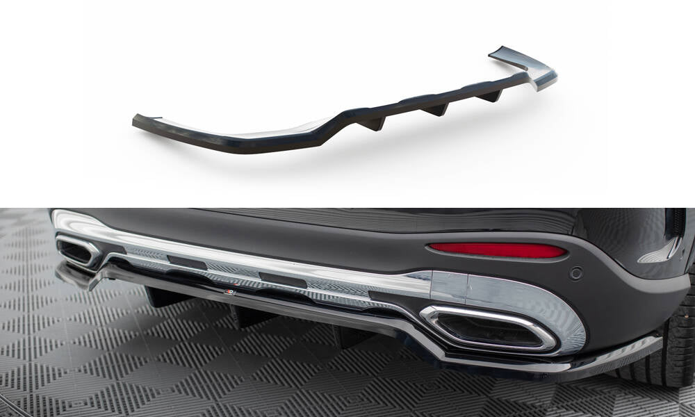 Maxton Design Rear Splitter (with vertical bars) Mercedes-Benz GLC AMG-Line X254