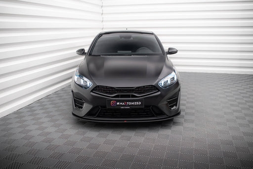 Maxton Design Street Pro Front Splitter Kia Proceed GT Mk1 Facelift / Ceed GT Mk3 Facelift