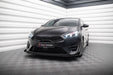 Maxton Design Street Pro Front Splitter + Flaps Kia Proceed GT Mk1 Facelift / Ceed GT Mk3 Facelift