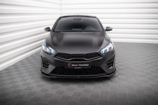 Maxton Design Front Splitter V.1 Kia Proceed GT Mk3 Facelift / Ceed GT Mk1 Facelift