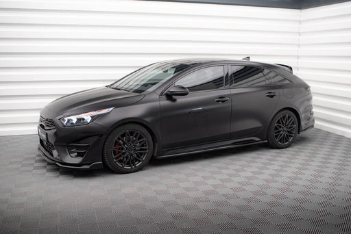 Maxton Design Side Skirts Diffusers Kia Proceed GT Mk1 Facelift / Ceed GT Mk3 Facelift