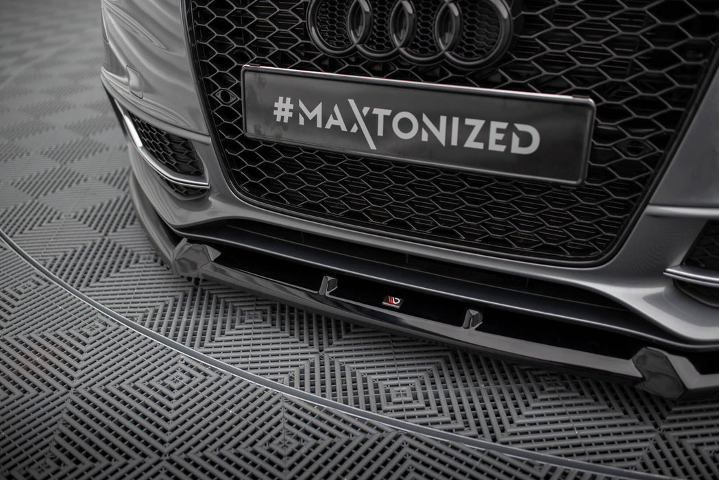 Maxton Design Front Splitter V.3 Audi S5 / A5 S-Line Coupe / Sportback 8T Facelift