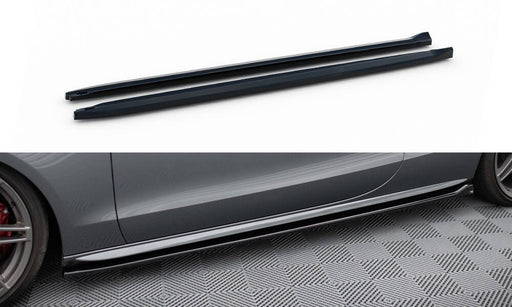 Maxton Design Side Skirts Diffusers V.2 Audi S5 / A5 S-Line Coupe 8T