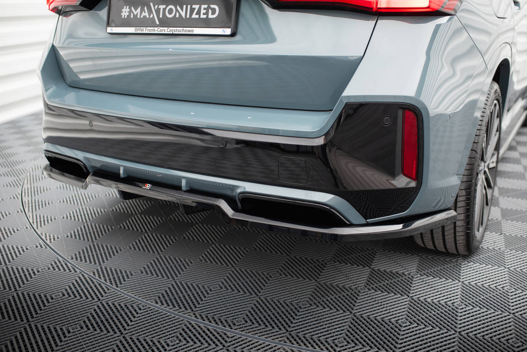 Maxton Design Rear Splitter (with vertical bars) BMW X1 M-Pack U11