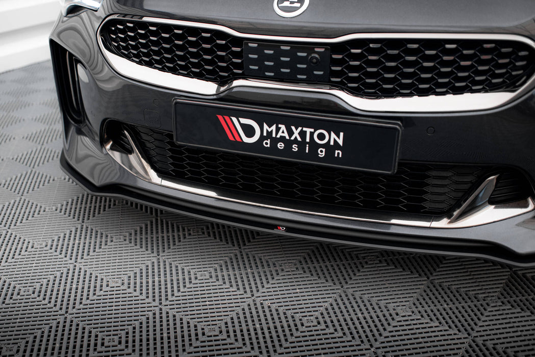 Maxton Design Street Pro Front Splitter Kia Stinger GT / GT-Line / Standard Mk1