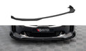 Maxton Design Street Pro Front Splitter + Flaps Kia Stinger GT / GT-Line / Standard Mk1