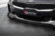 Maxton Design Street Pro Front Splitter + Flaps Kia Stinger GT / GT-Line / Standard Mk1