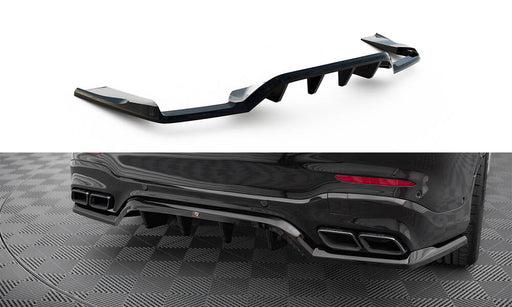 Maxton Design Rear Splitter (with vertical bars) V.1 Mercedes-AMG GLC 63 SUV X253