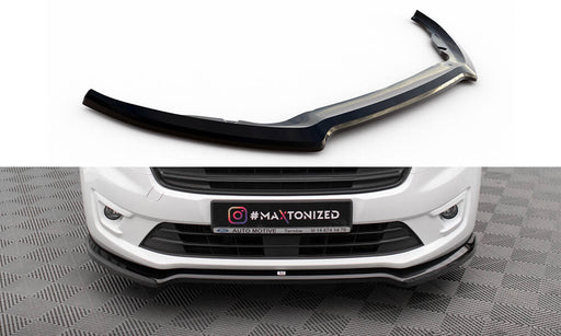 Maxton Design Front Splitter V.1 Ford Transit Connect Mk2 Facelift