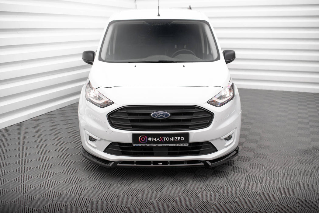 Maxton Design Front Splitter V.2 Ford Transit Connect Mk2 Facelift