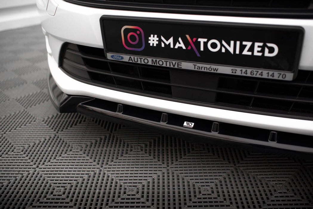 Maxton Design Front Splitter V.2 Ford Transit Connect Mk2 Facelift