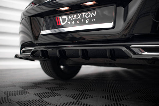 Maxton Design Rear Splitter (with vertical bars) Toyota Corolla Hatchback Mk12