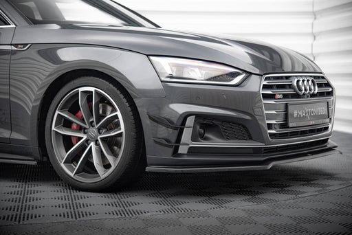 Maxton Design Front Bumper Wings (Canards) Audi S5 / A5 S-Line Coupe / Sportback F5