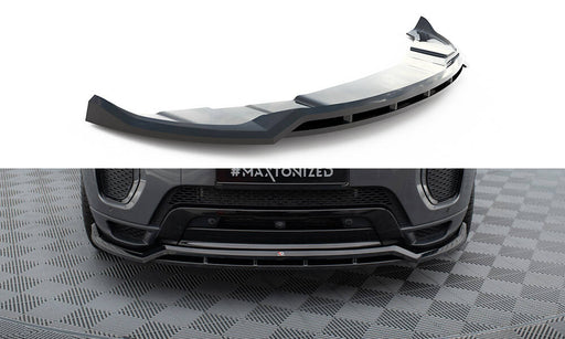 Maxton Design Front Splitter Land Rover Range Rover Evoque HSE Dynamic Mk1 Facelift