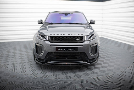 Maxton Design Front Splitter Land Rover Range Rover Evoque HSE Dynamic Mk1 Facelift